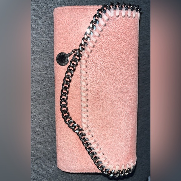 Salmon/dusty pink Stella McCartney wallet - Picture 1 of 6